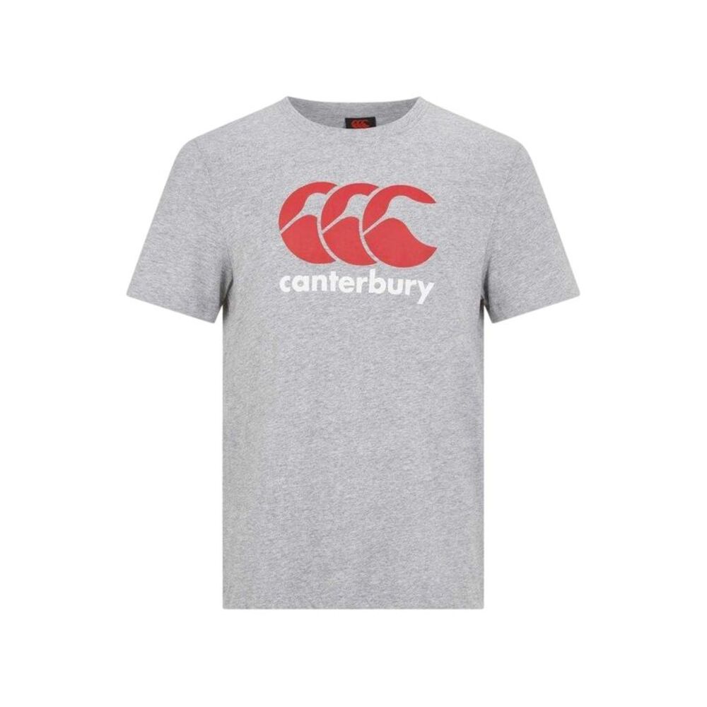 Canterbury Mens Large Logo T-Shirt / Gray